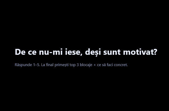 Diagnostic obiective